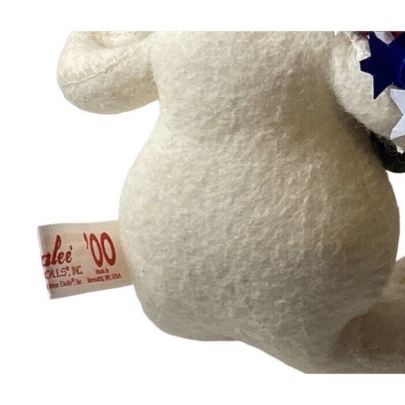 Annalee 8” Patriotic Fourth Of July Bear Stars 2000 - Picture 5 of 6